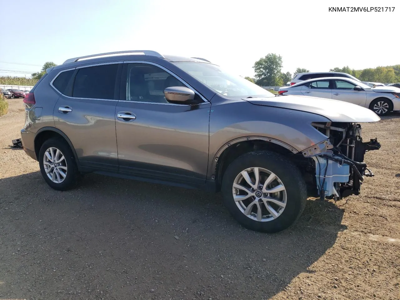 2020 Nissan Rogue S VIN: KNMAT2MV6LP521717 Lot: 69612624