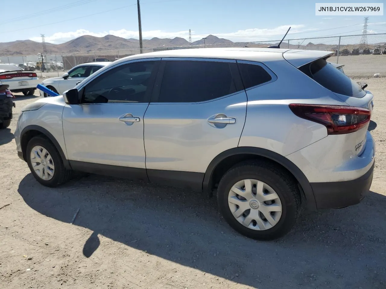 2020 Nissan Rogue Sport S VIN: JN1BJ1CV2LW267969 Lot: 69630034