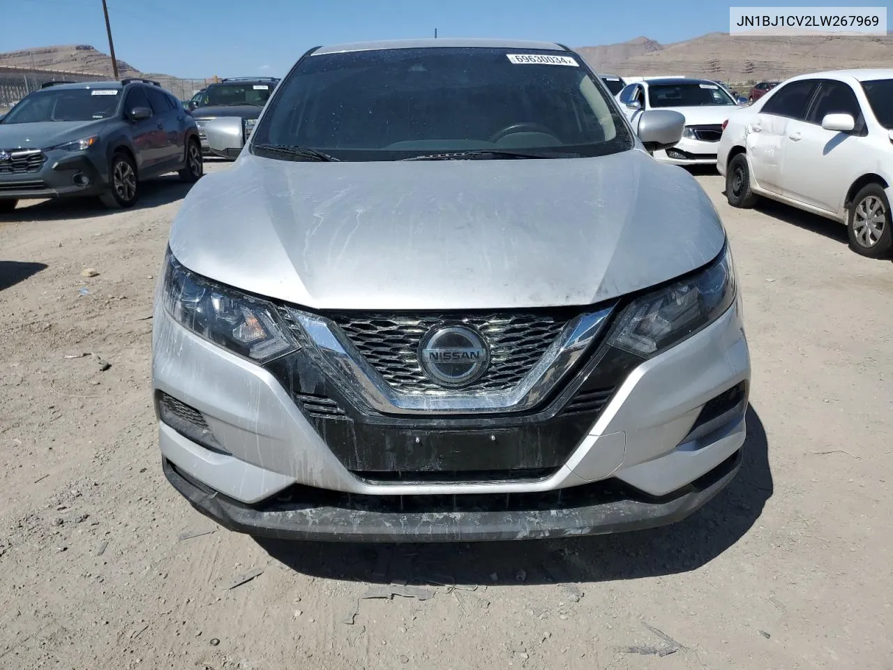 2020 Nissan Rogue Sport S VIN: JN1BJ1CV2LW267969 Lot: 69630034