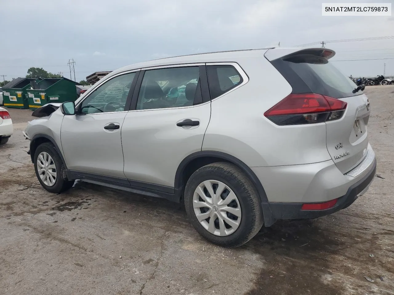 2020 Nissan Rogue S VIN: 5N1AT2MT2LC759873 Lot: 69786794