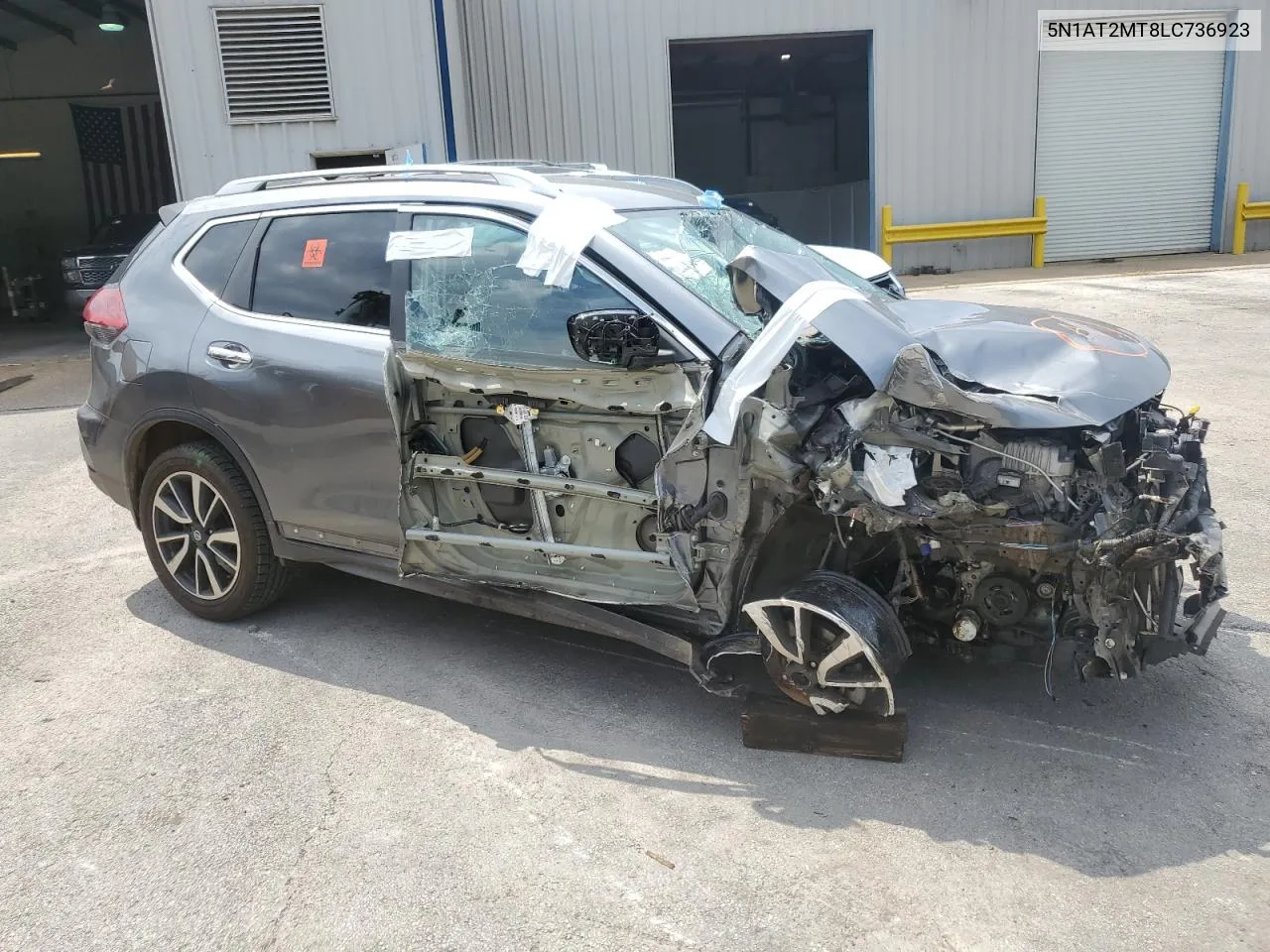 2020 Nissan Rogue S VIN: 5N1AT2MT8LC736923 Lot: 69865104