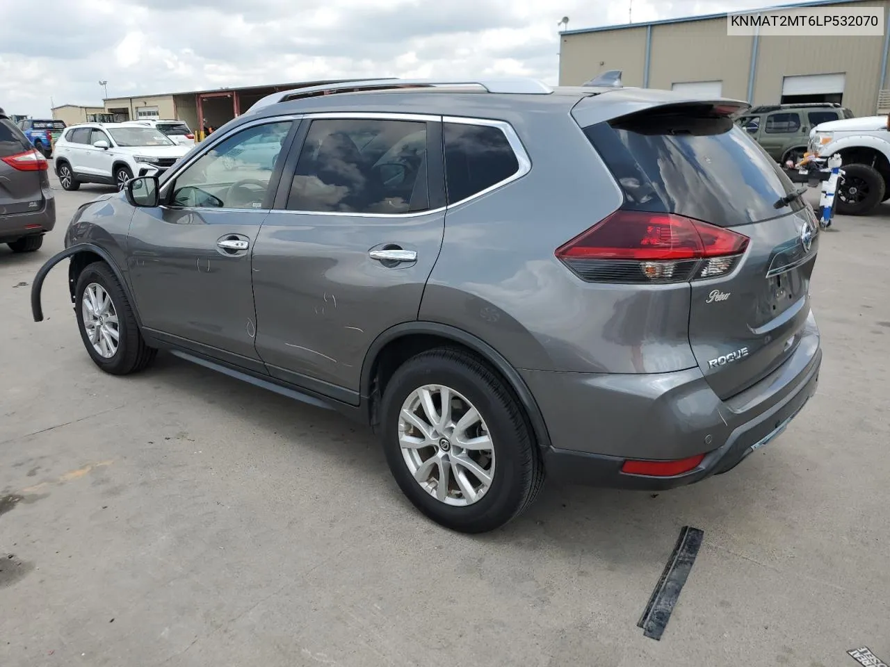 2020 Nissan Rogue S VIN: KNMAT2MT6LP532070 Lot: 69876134