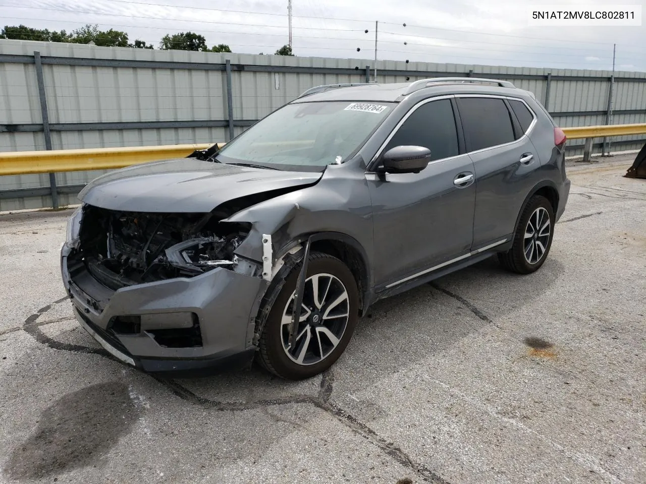 5N1AT2MV8LC802811 2020 Nissan Rogue S