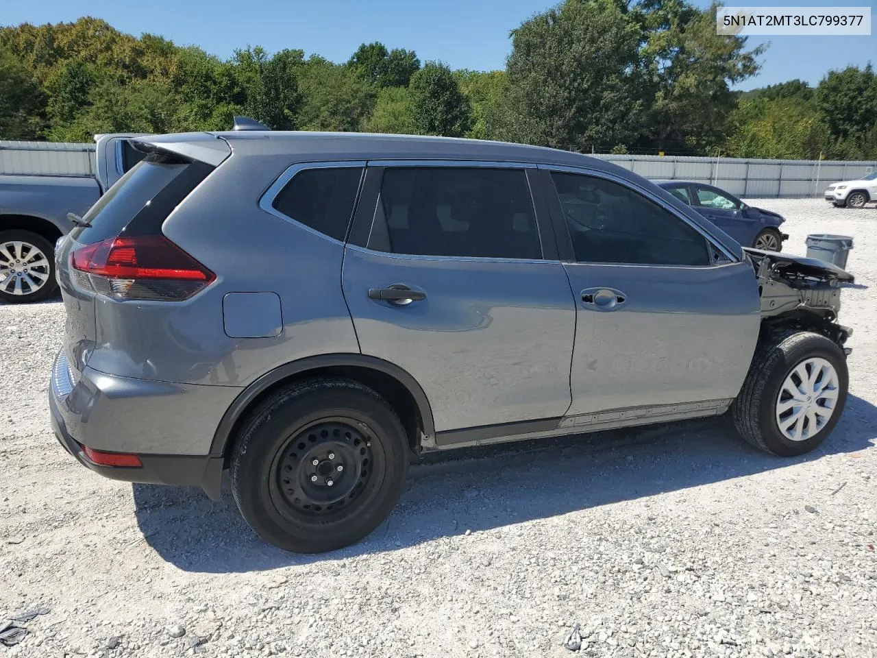 2020 Nissan Rogue S VIN: 5N1AT2MT3LC799377 Lot: 70015934