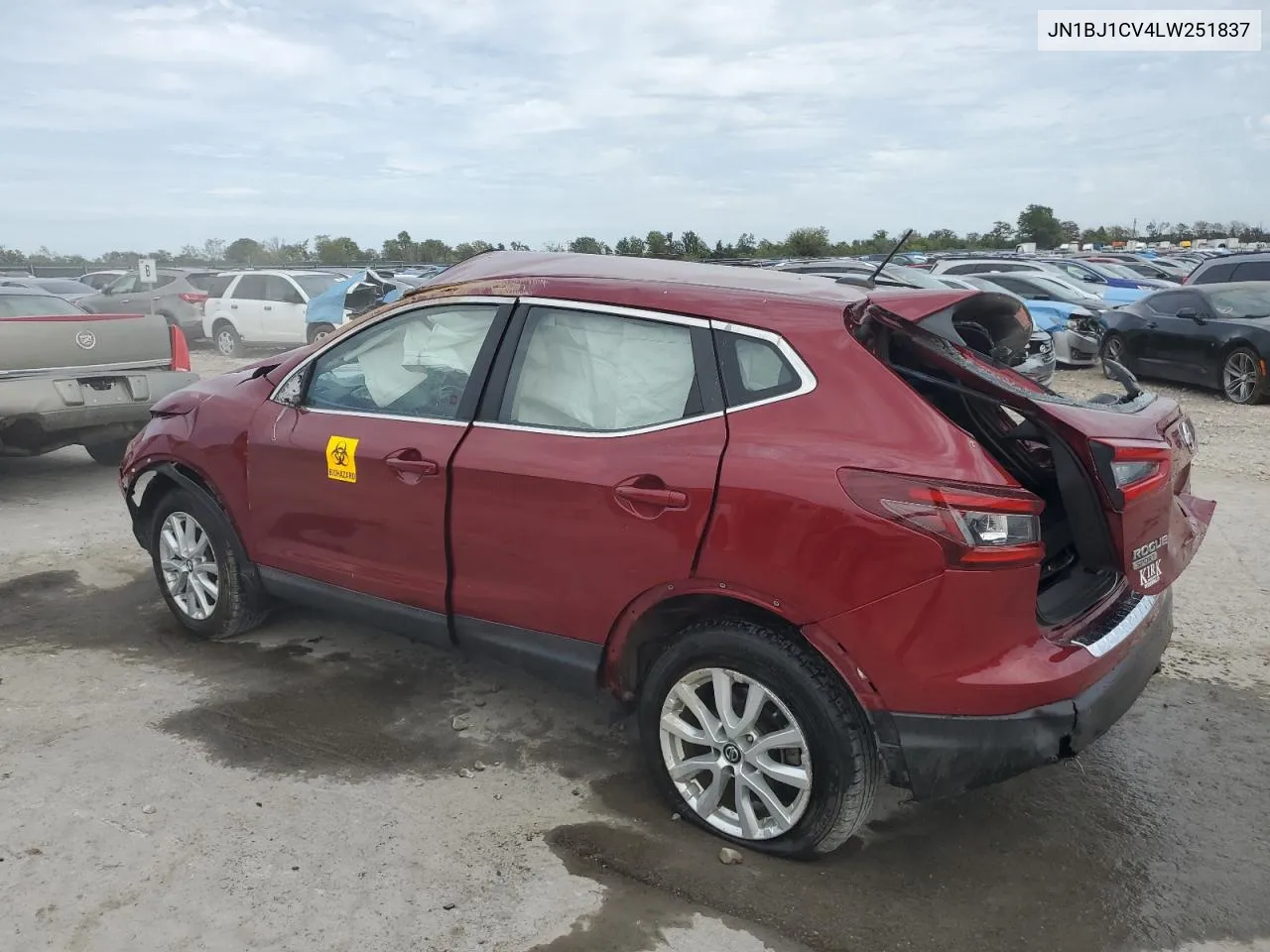 JN1BJ1CV4LW251837 2020 Nissan Rogue Sport S