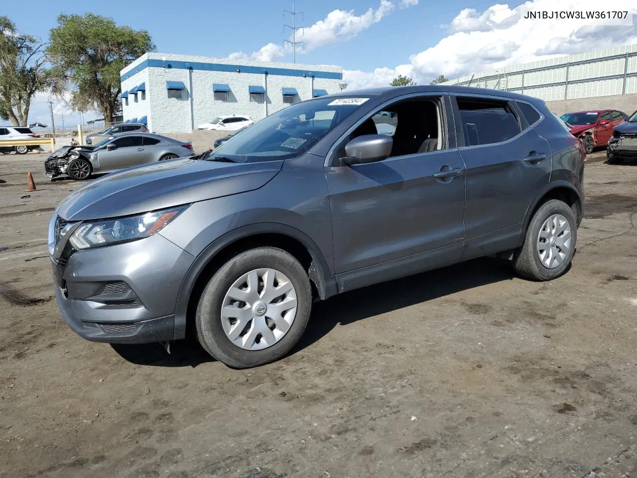 JN1BJ1CW3LW361707 2020 Nissan Rogue Sport S