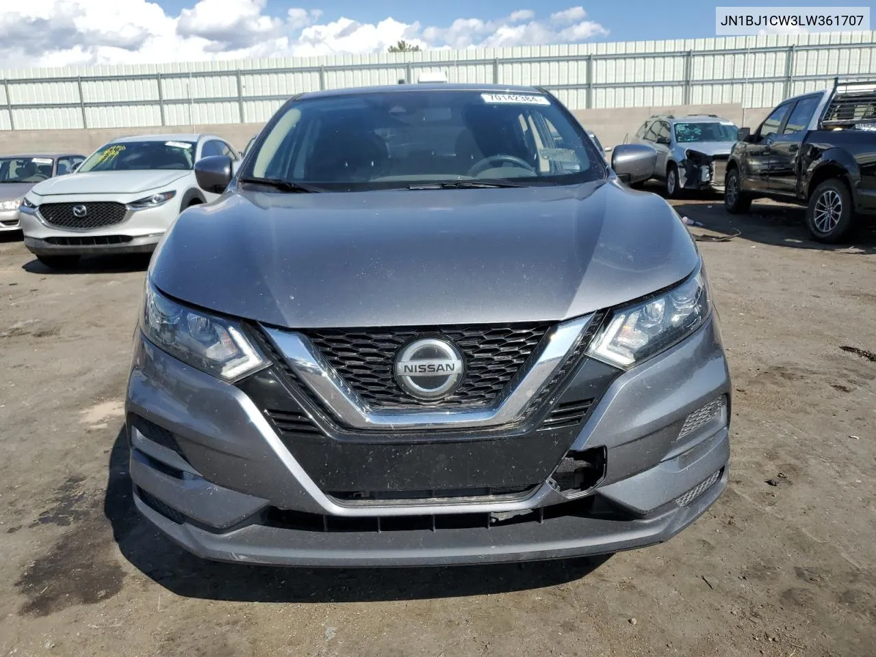 JN1BJ1CW3LW361707 2020 Nissan Rogue Sport S