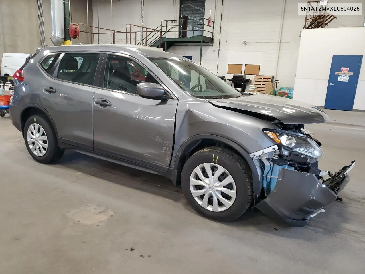 2020 Nissan Rogue S VIN: 5N1AT2MVXLC804026 Lot: 70142854