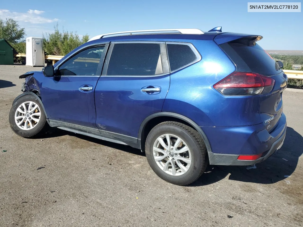 2020 Nissan Rogue S VIN: 5N1AT2MV2LC778120 Lot: 70197864