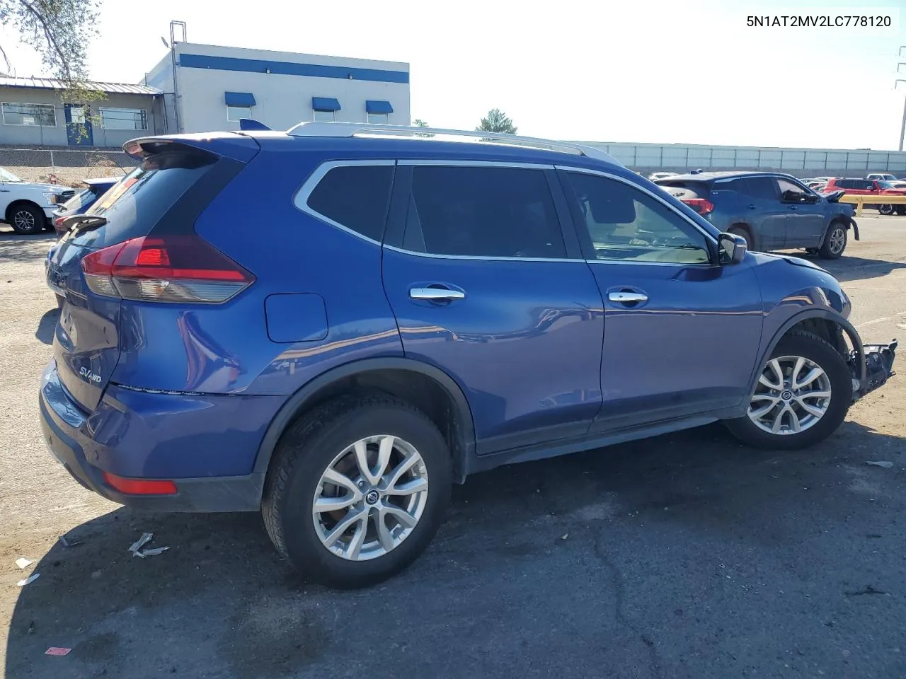 2020 Nissan Rogue S VIN: 5N1AT2MV2LC778120 Lot: 70197864