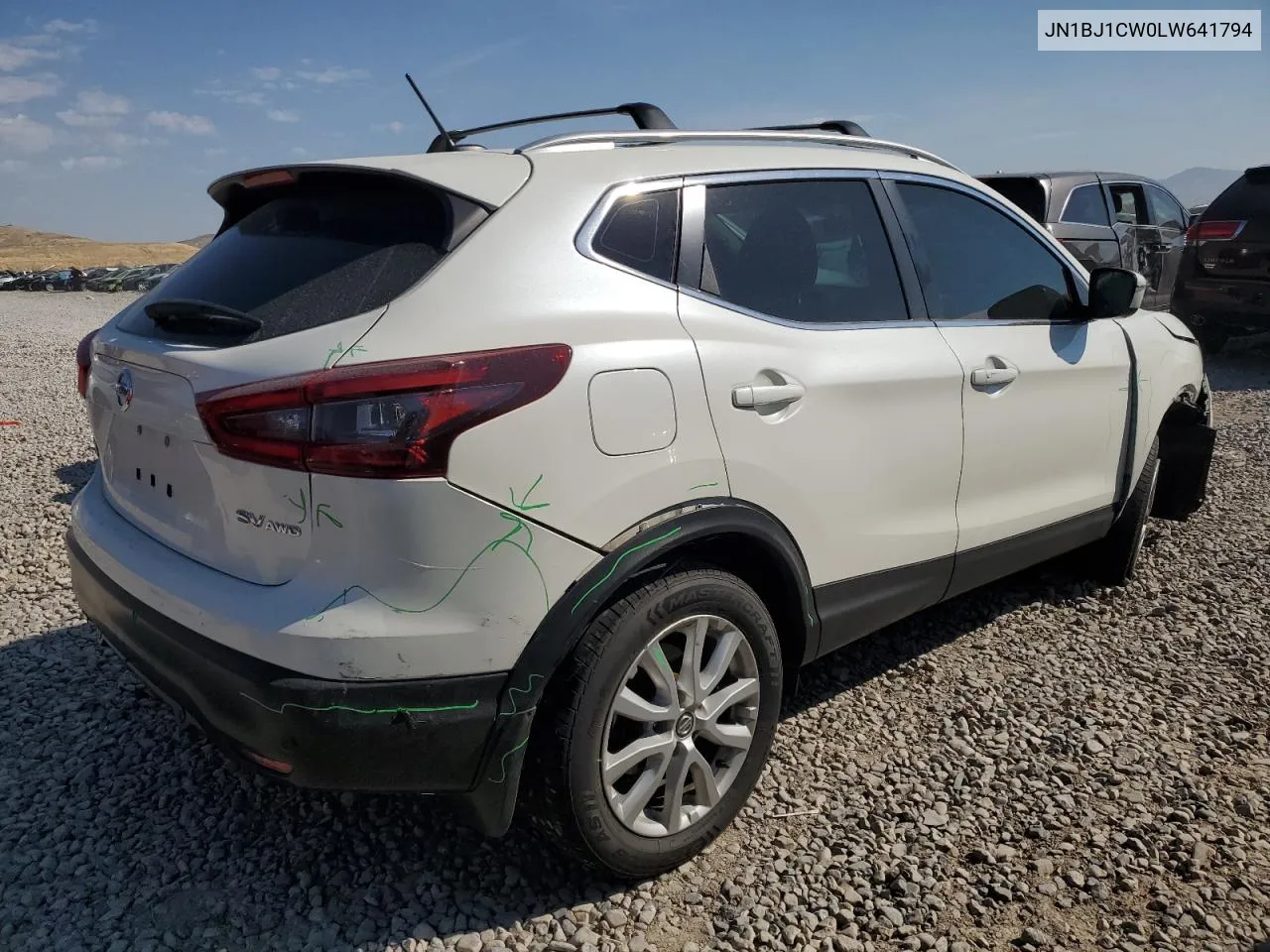 2020 Nissan Rogue Sport S VIN: JN1BJ1CW0LW641794 Lot: 70243604