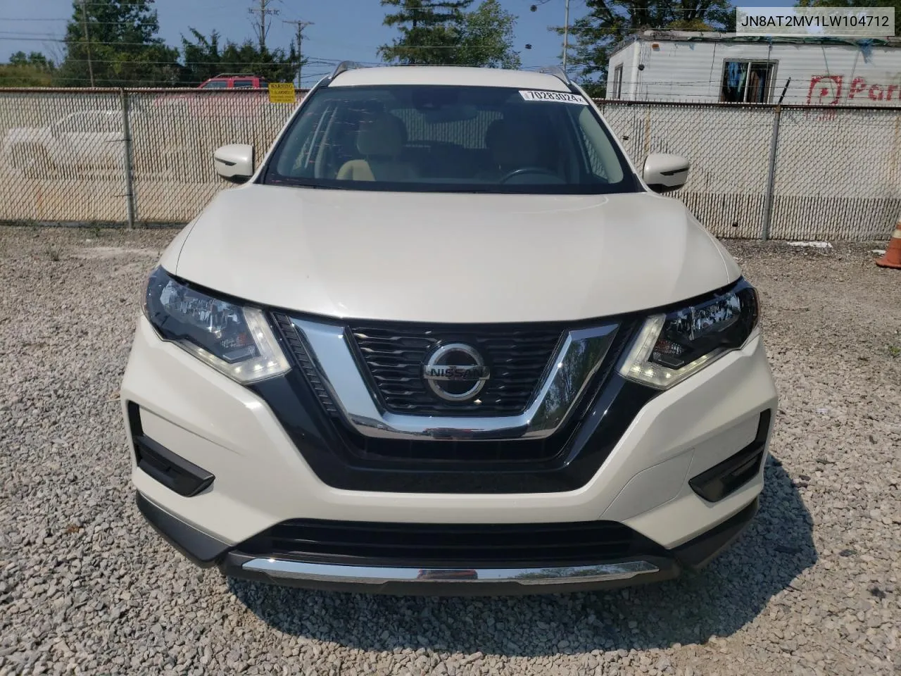 2020 Nissan Rogue S VIN: JN8AT2MV1LW104712 Lot: 70283024