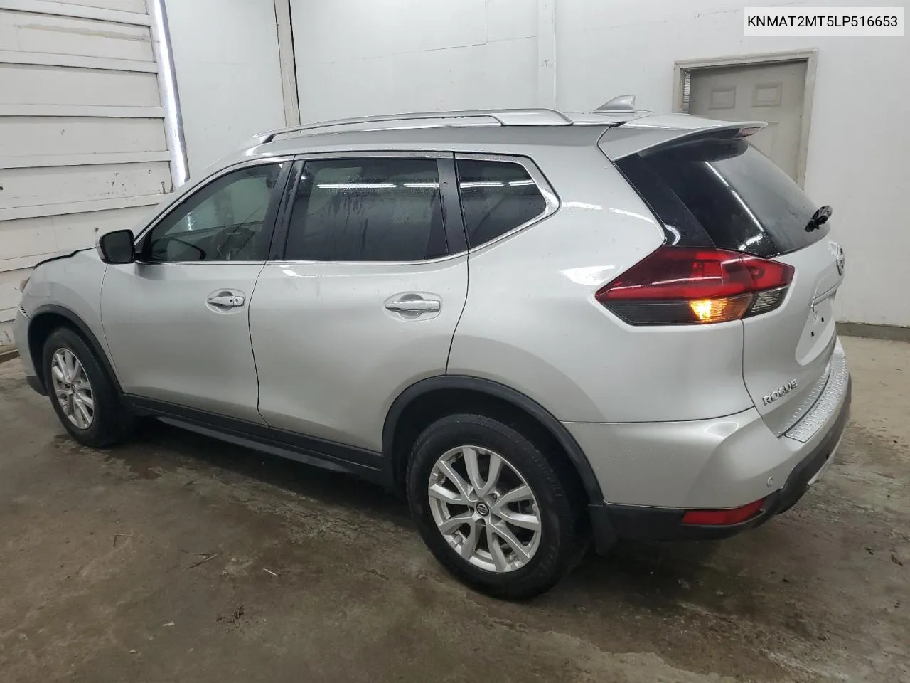 2020 Nissan Rogue S VIN: KNMAT2MT5LP516653 Lot: 70311954