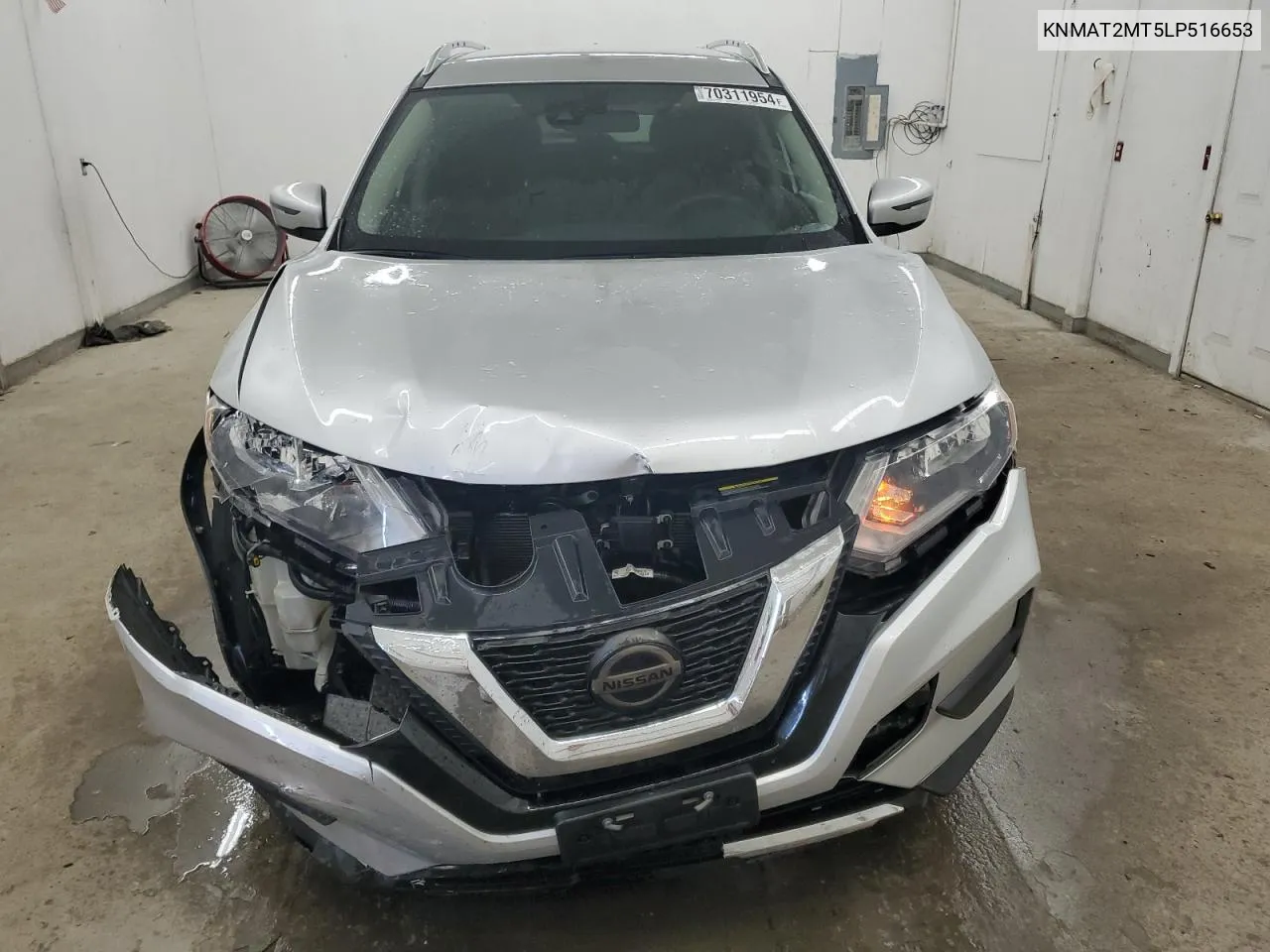 2020 Nissan Rogue S VIN: KNMAT2MT5LP516653 Lot: 70311954