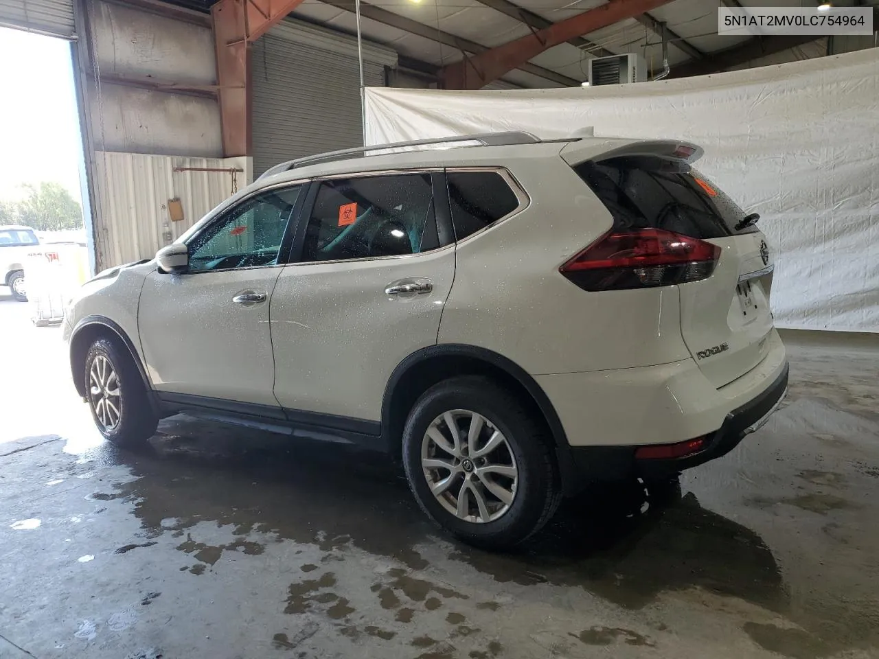 2020 Nissan Rogue S VIN: 5N1AT2MV0LC754964 Lot: 70314884