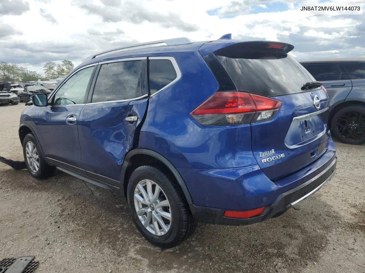 2020 Nissan Rogue S VIN: JN8AT2MV6LW144073 Lot: 70387104