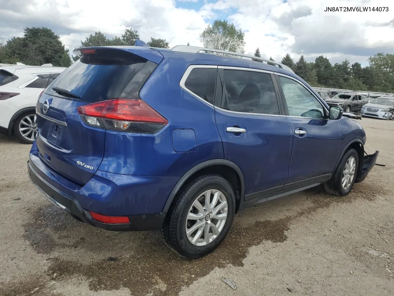 2020 Nissan Rogue S VIN: JN8AT2MV6LW144073 Lot: 70387104