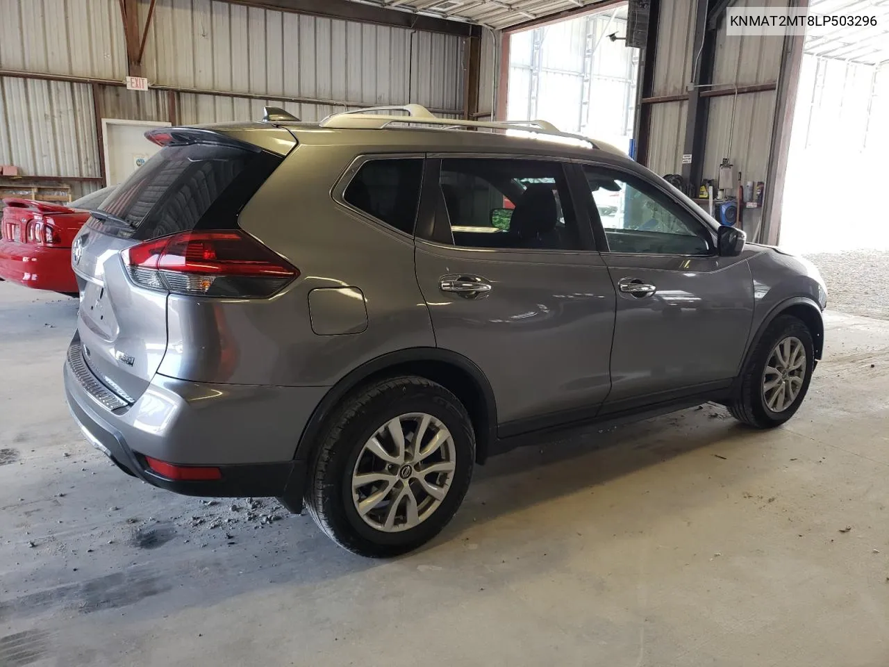 2020 Nissan Rogue S VIN: KNMAT2MT8LP503296 Lot: 70392294