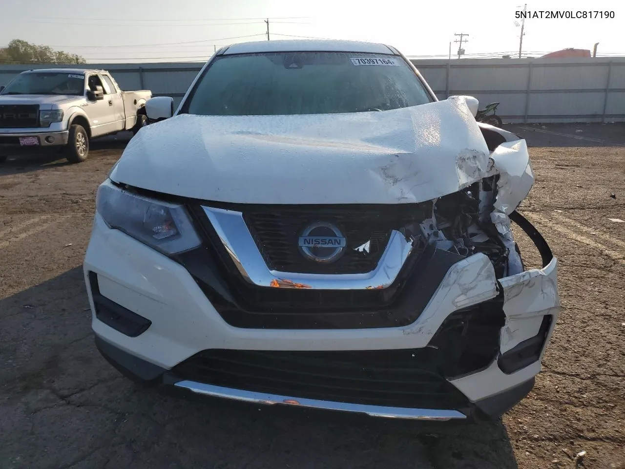 2020 Nissan Rogue S VIN: 5N1AT2MV0LC817190 Lot: 70397164