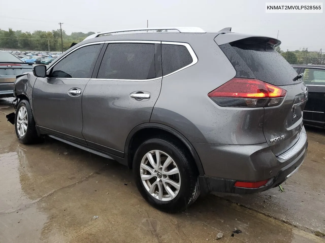 2020 Nissan Rogue S VIN: KNMAT2MV0LP528565 Lot: 70408144