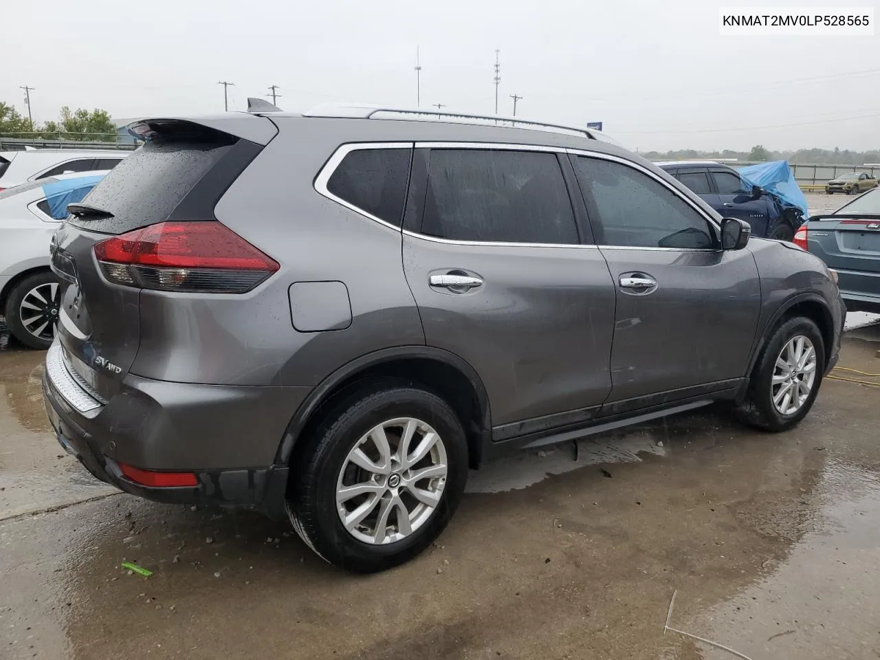 2020 Nissan Rogue S VIN: KNMAT2MV0LP528565 Lot: 70408144