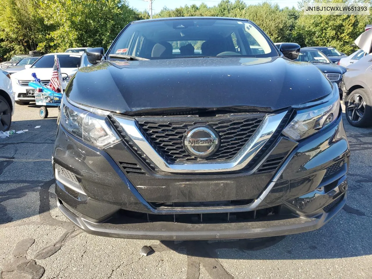 2020 Nissan Rogue Sport S VIN: JN1BJ1CWXLW651393 Lot: 70503704