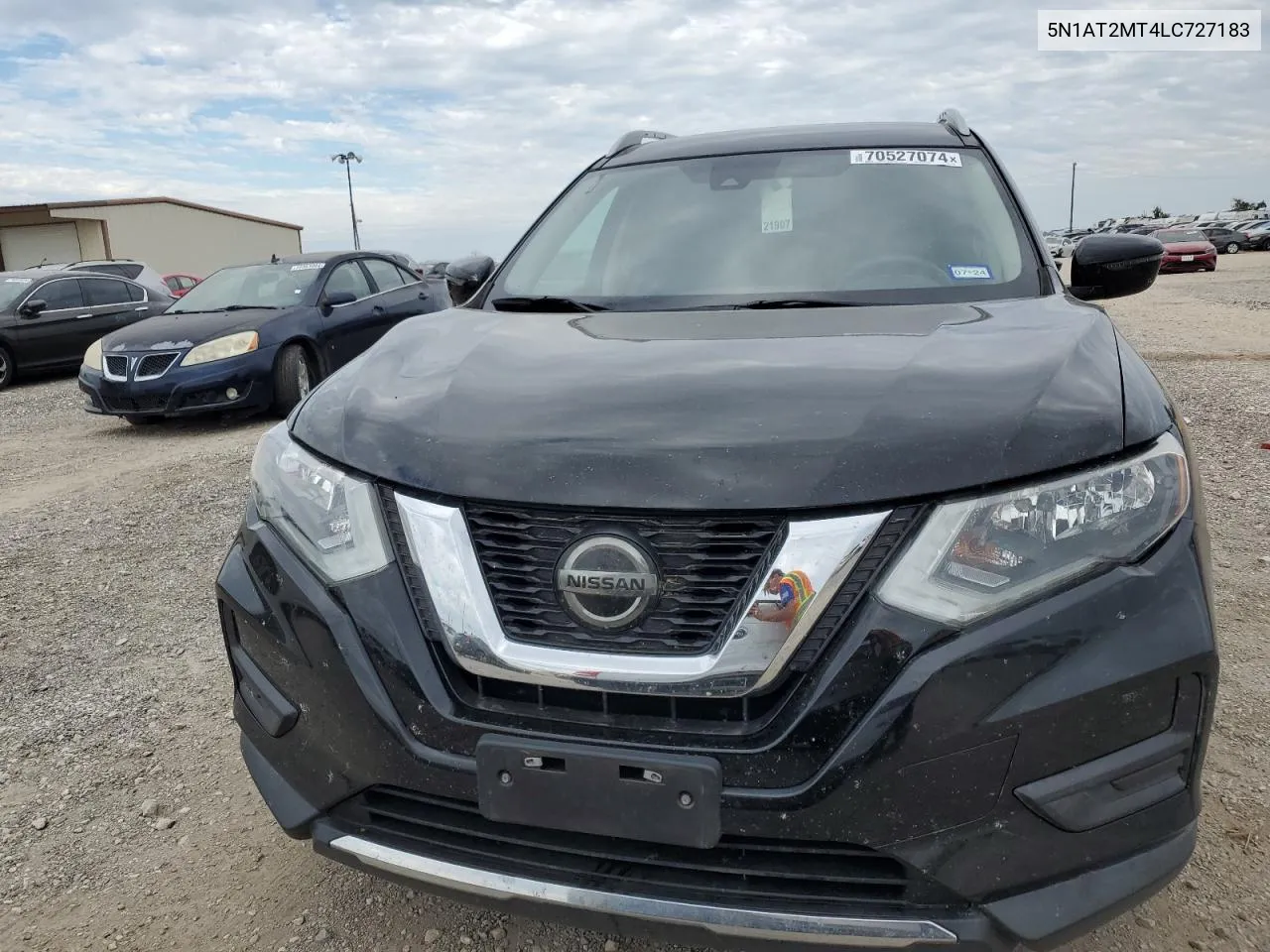 2020 Nissan Rogue S VIN: 5N1AT2MT4LC727183 Lot: 70527074