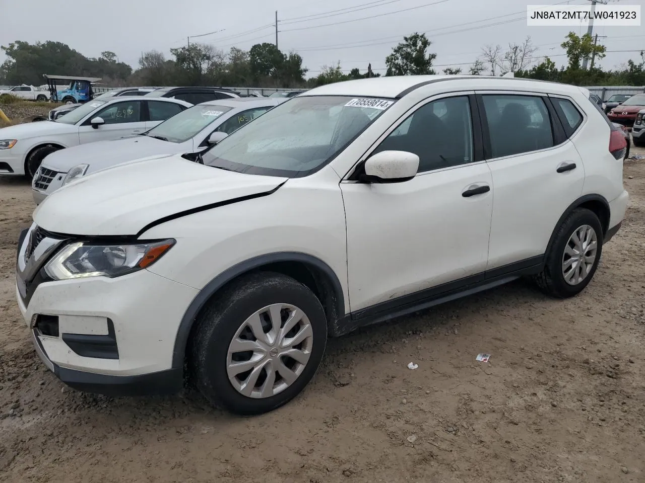 2020 Nissan Rogue S VIN: JN8AT2MT7LW041923 Lot: 70559814