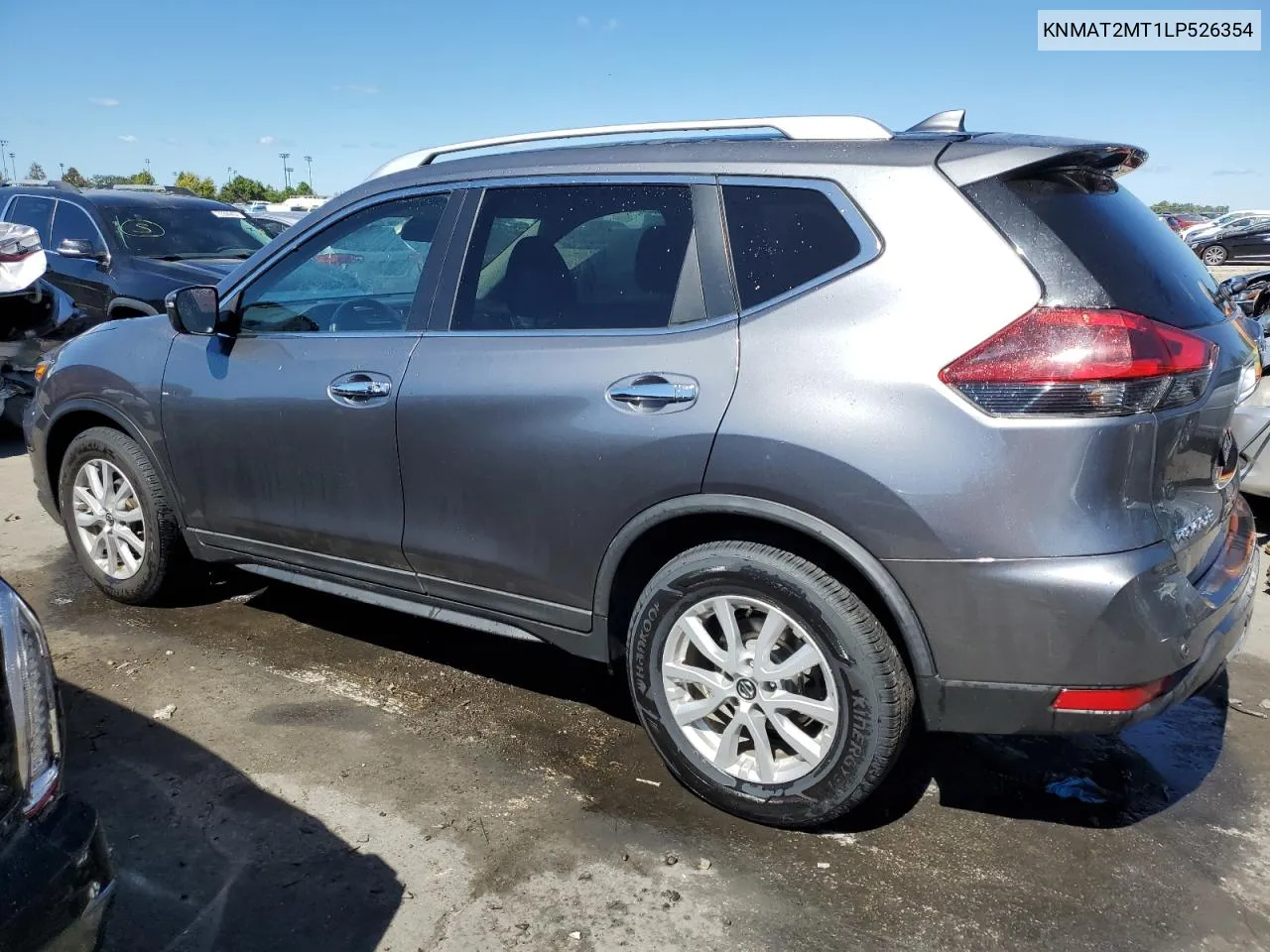 2020 Nissan Rogue S VIN: KNMAT2MT1LP526354 Lot: 70588304