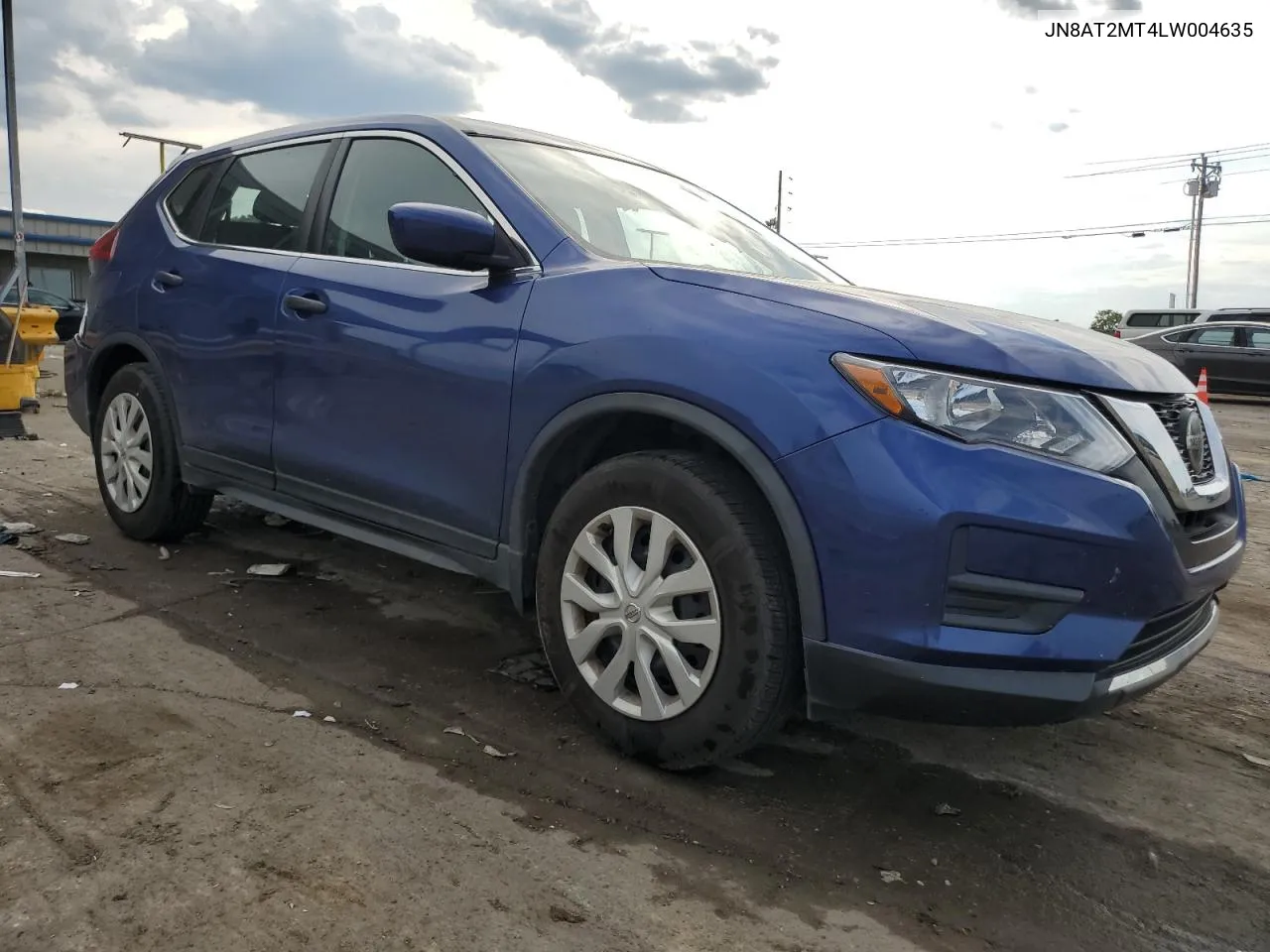 2020 Nissan Rogue S VIN: JN8AT2MT4LW004635 Lot: 70591694