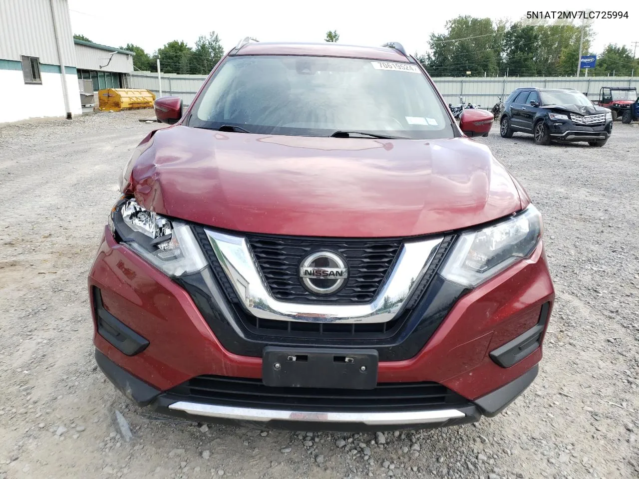 2020 Nissan Rogue S VIN: 5N1AT2MV7LC725994 Lot: 70619524