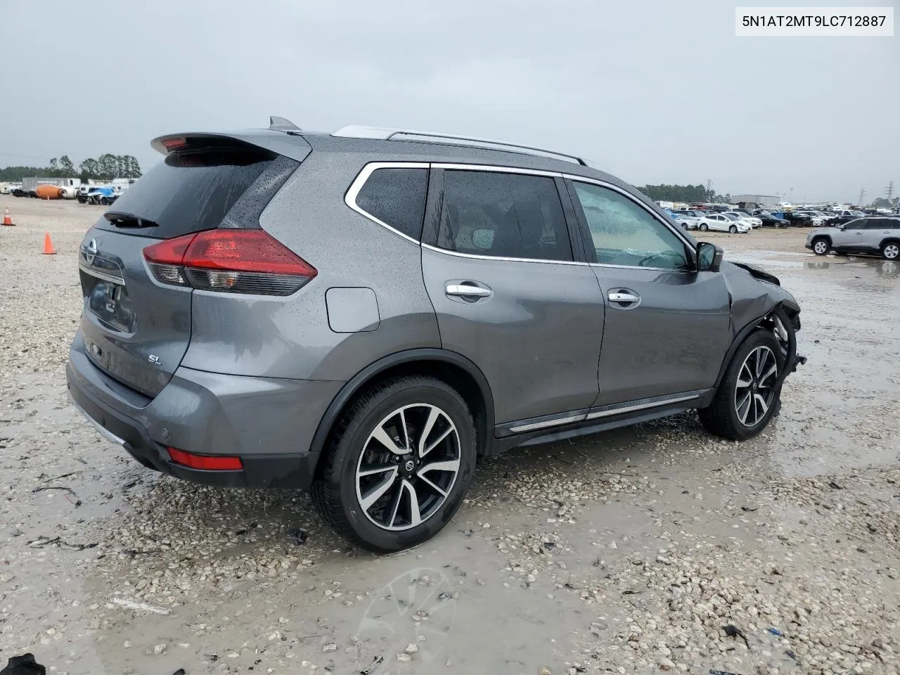 2020 Nissan Rogue S VIN: 5N1AT2MT9LC712887 Lot: 70626394