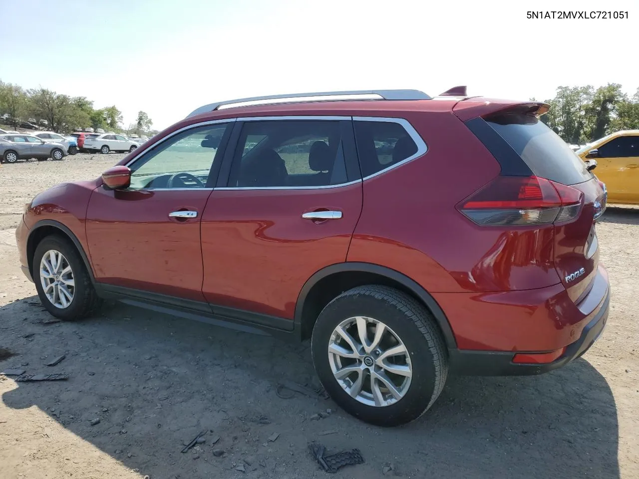 2020 Nissan Rogue S VIN: 5N1AT2MVXLC721051 Lot: 70893604