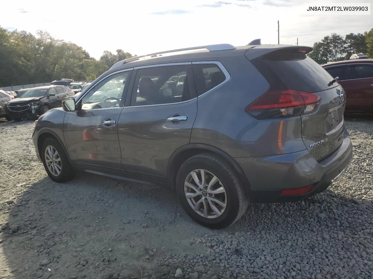 2020 Nissan Rogue S VIN: JN8AT2MT2LW039903 Lot: 71008344