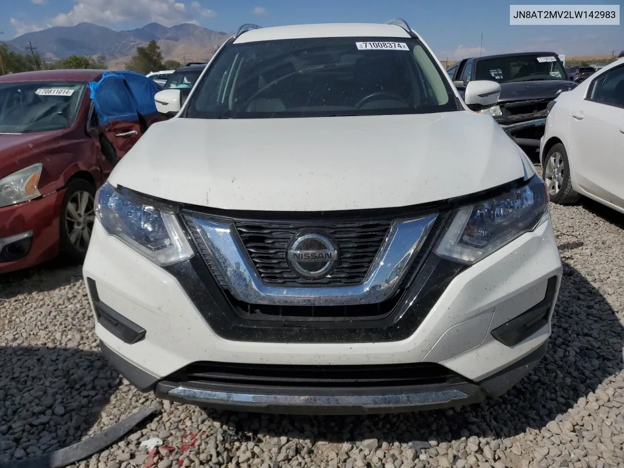 JN8AT2MV2LW142983 2020 Nissan Rogue S