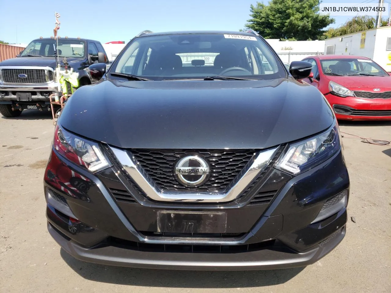 2020 Nissan Rogue Sport S VIN: JN1BJ1CW8LW374503 Lot: 71091954