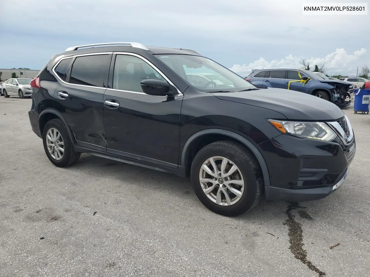 2020 Nissan Rogue S VIN: KNMAT2MV0LP528601 Lot: 71106944