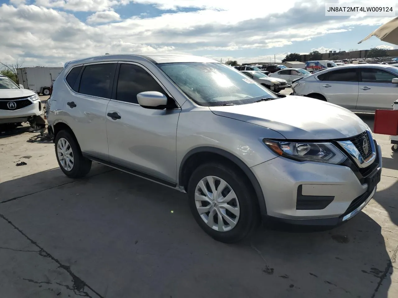 2020 Nissan Rogue S VIN: JN8AT2MT4LW009124 Lot: 71258214