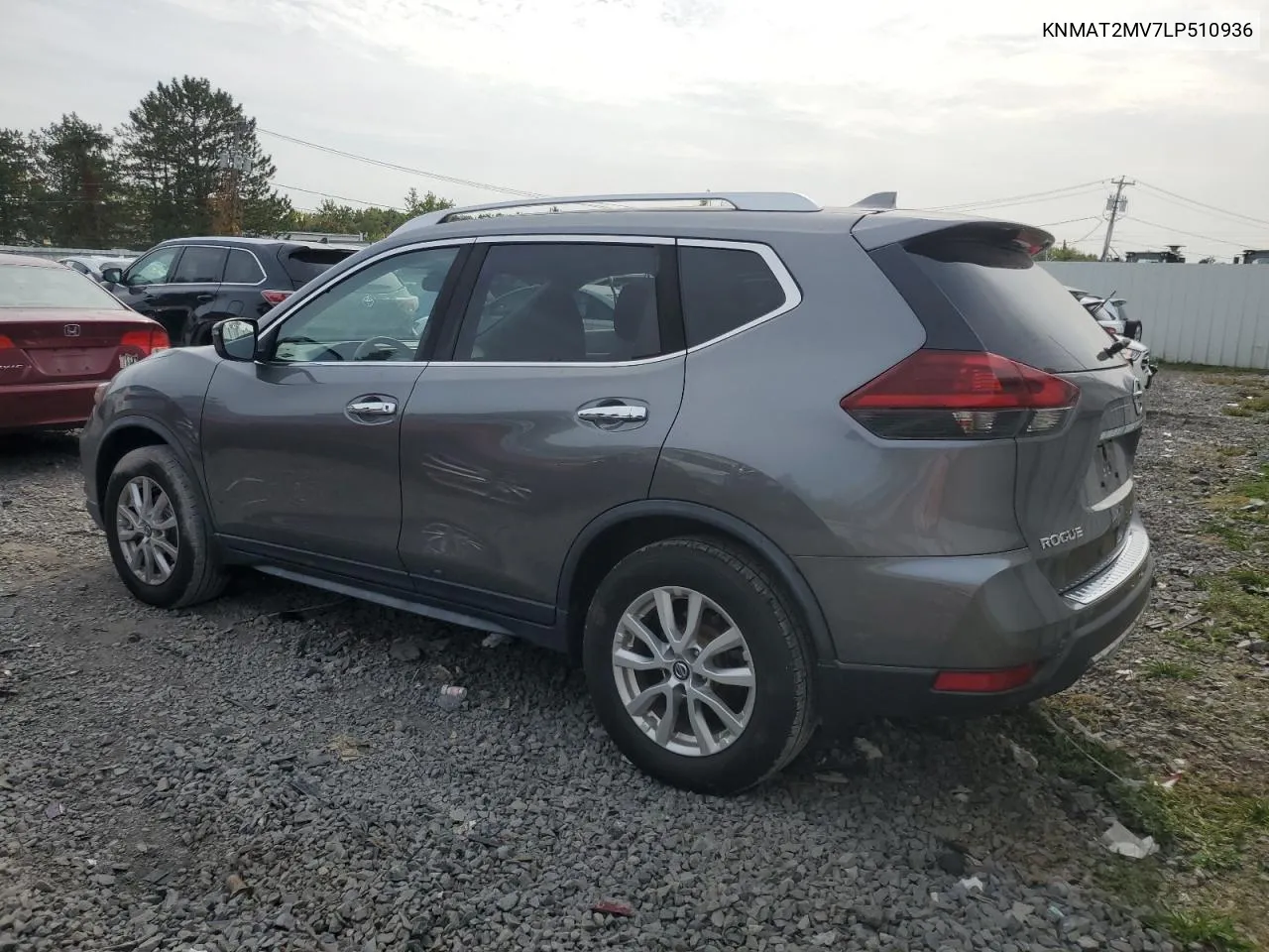 2020 Nissan Rogue S VIN: KNMAT2MV7LP510936 Lot: 71355914