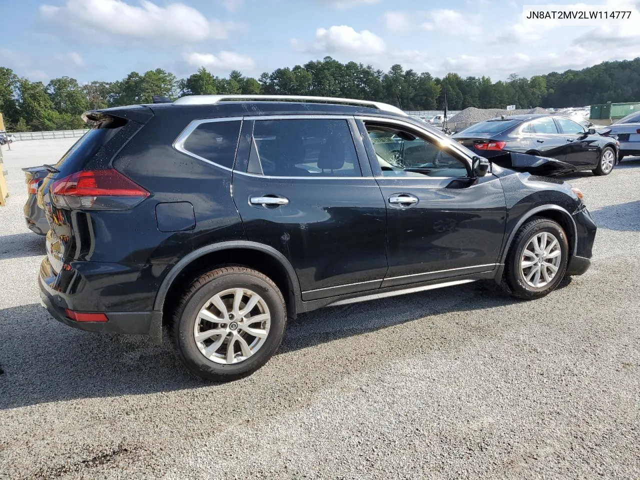 2020 Nissan Rogue S VIN: JN8AT2MV2LW114777 Lot: 71481374