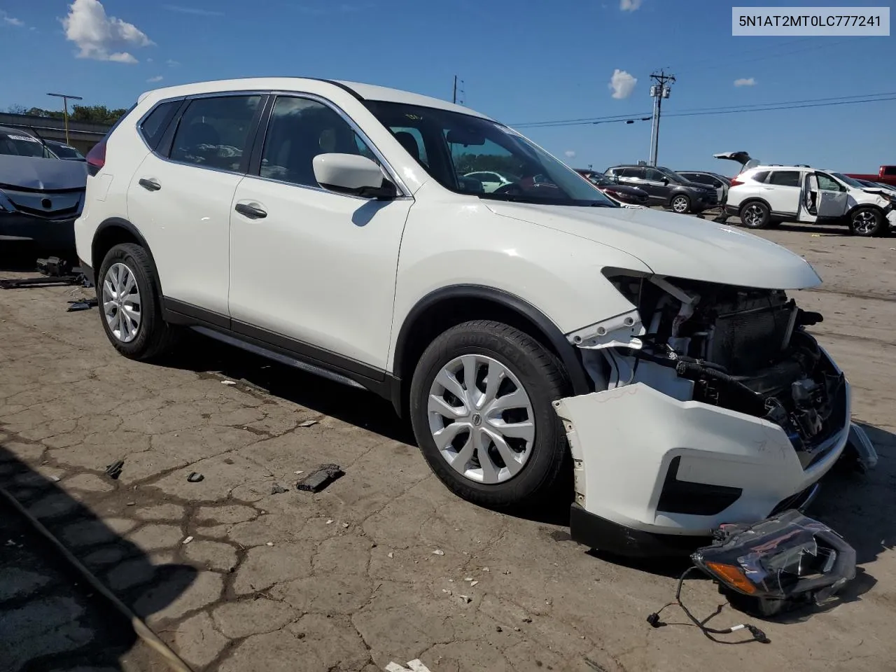 2020 Nissan Rogue S VIN: 5N1AT2MT0LC777241 Lot: 71707824