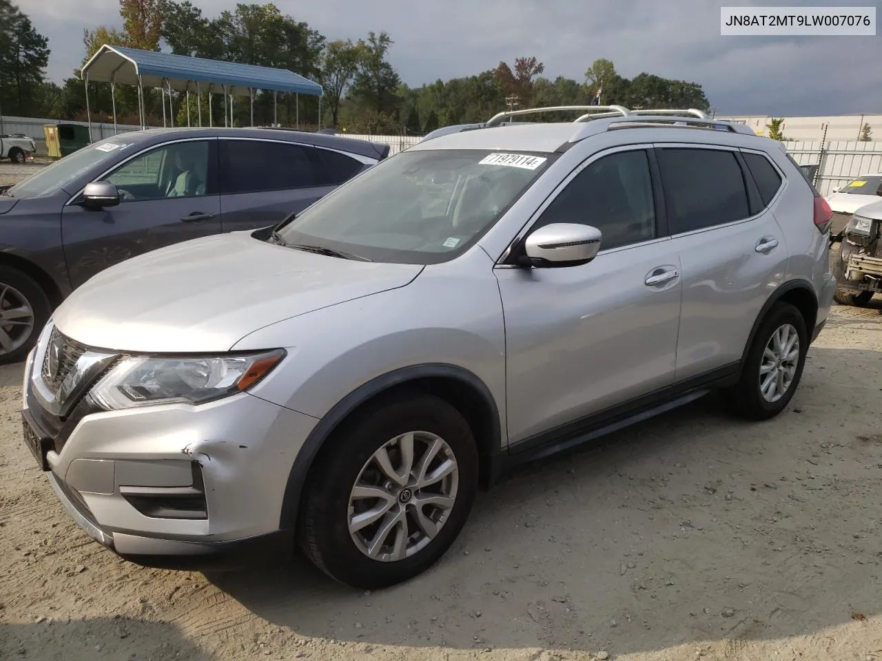 2020 Nissan Rogue S VIN: JN8AT2MT9LW007076 Lot: 71979114