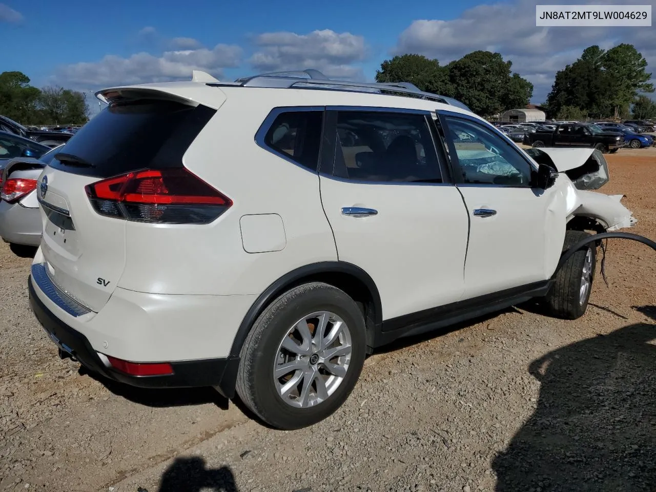 2020 Nissan Rogue S VIN: JN8AT2MT9LW004629 Lot: 72065804