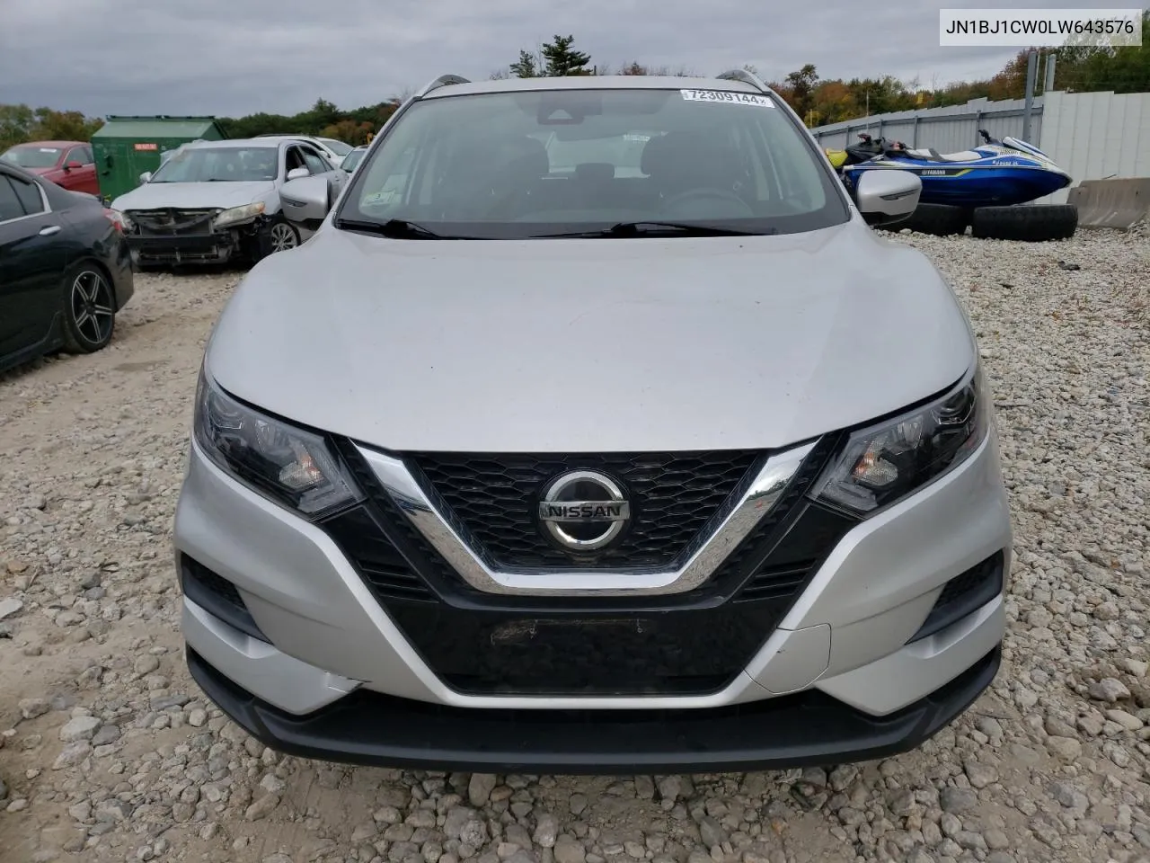 2020 Nissan Rogue Sport S VIN: JN1BJ1CW0LW643576 Lot: 72309144