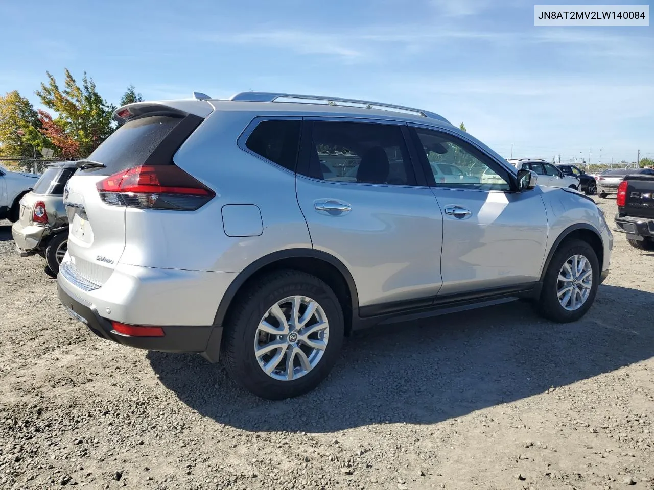 2020 Nissan Rogue S VIN: JN8AT2MV2LW140084 Lot: 72365794