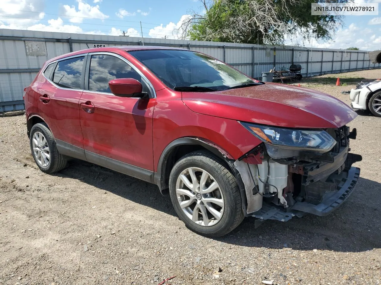 JN1BJ1CV7LW278921 2020 Nissan Rogue Sport S