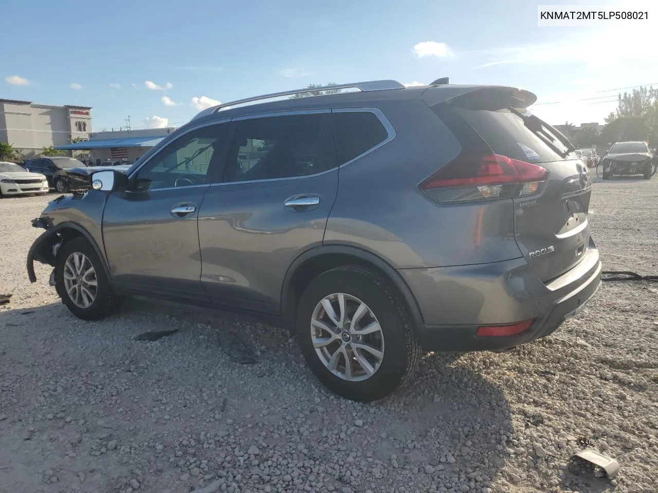 2020 Nissan Rogue S VIN: KNMAT2MT5LP508021 Lot: 72655534