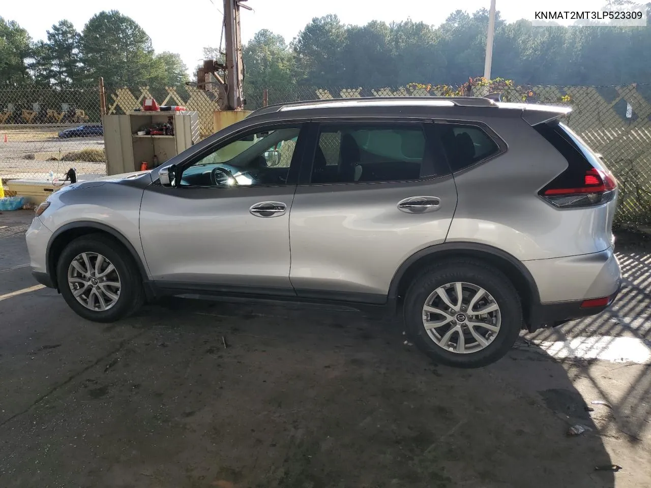 2020 Nissan Rogue S VIN: KNMAT2MT3LP523309 Lot: 72849954