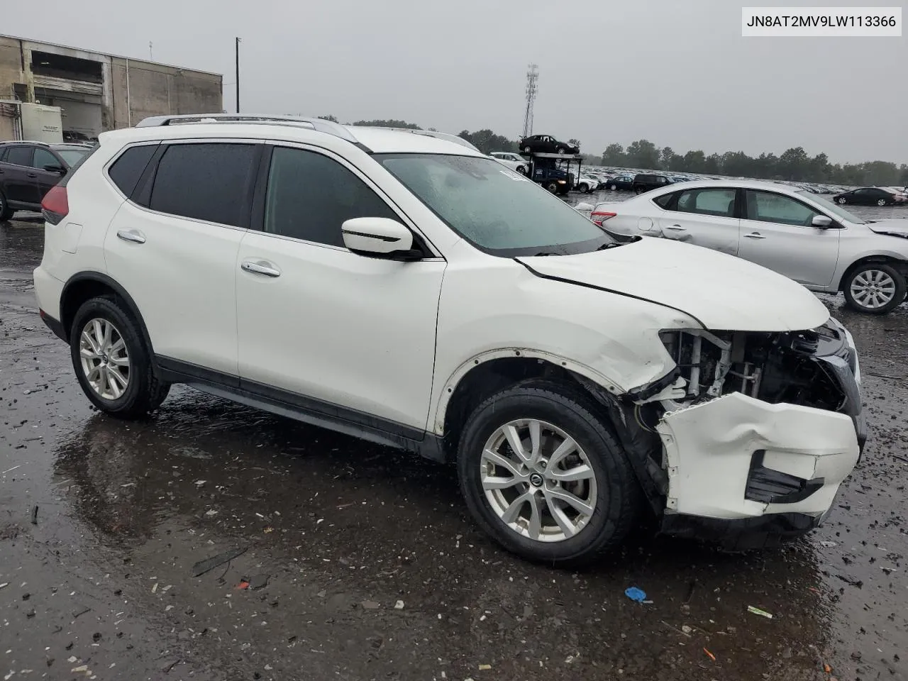 JN8AT2MV9LW113366 2020 Nissan Rogue S