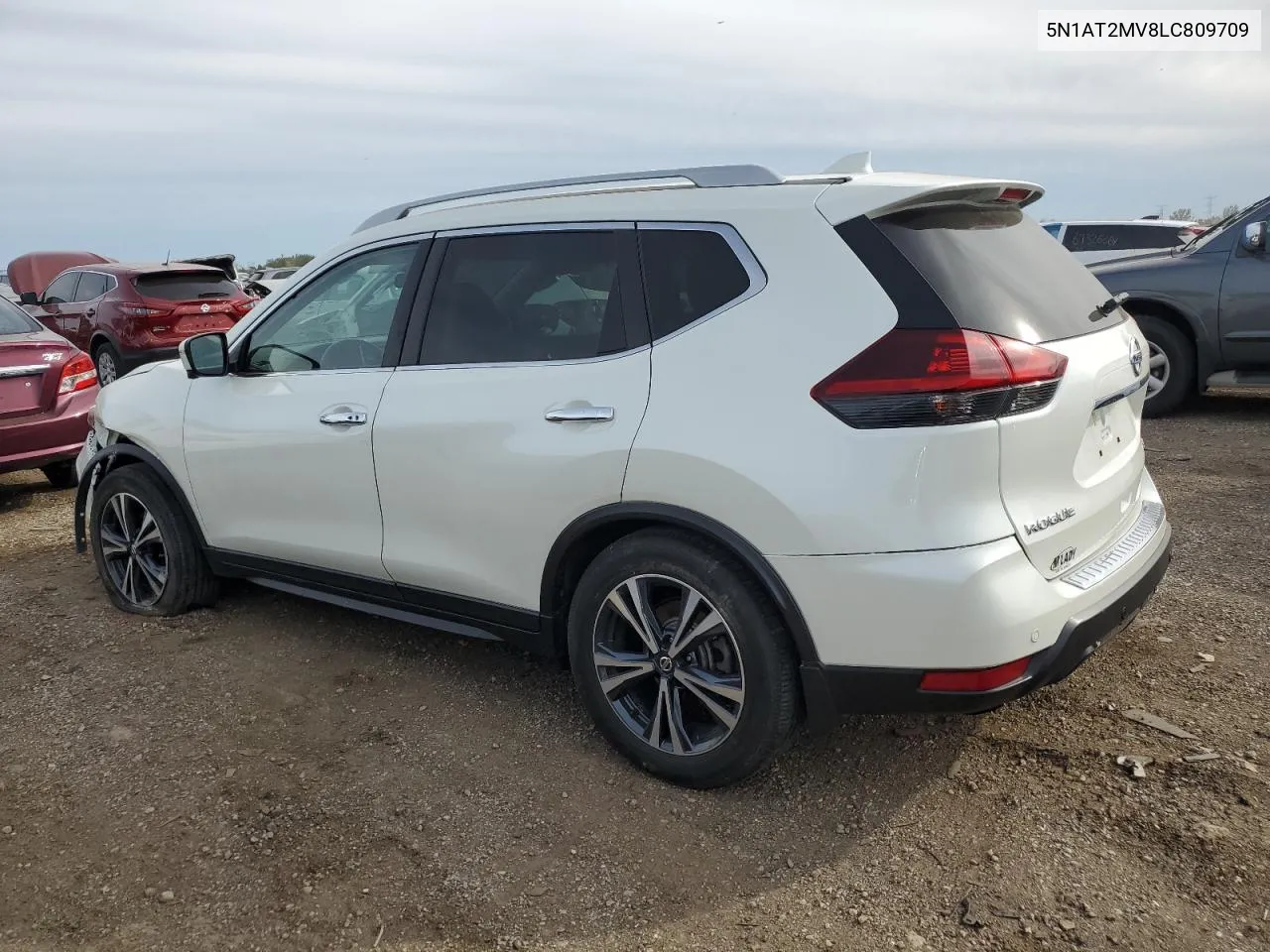 2020 Nissan Rogue S VIN: 5N1AT2MV8LC809709 Lot: 72911324